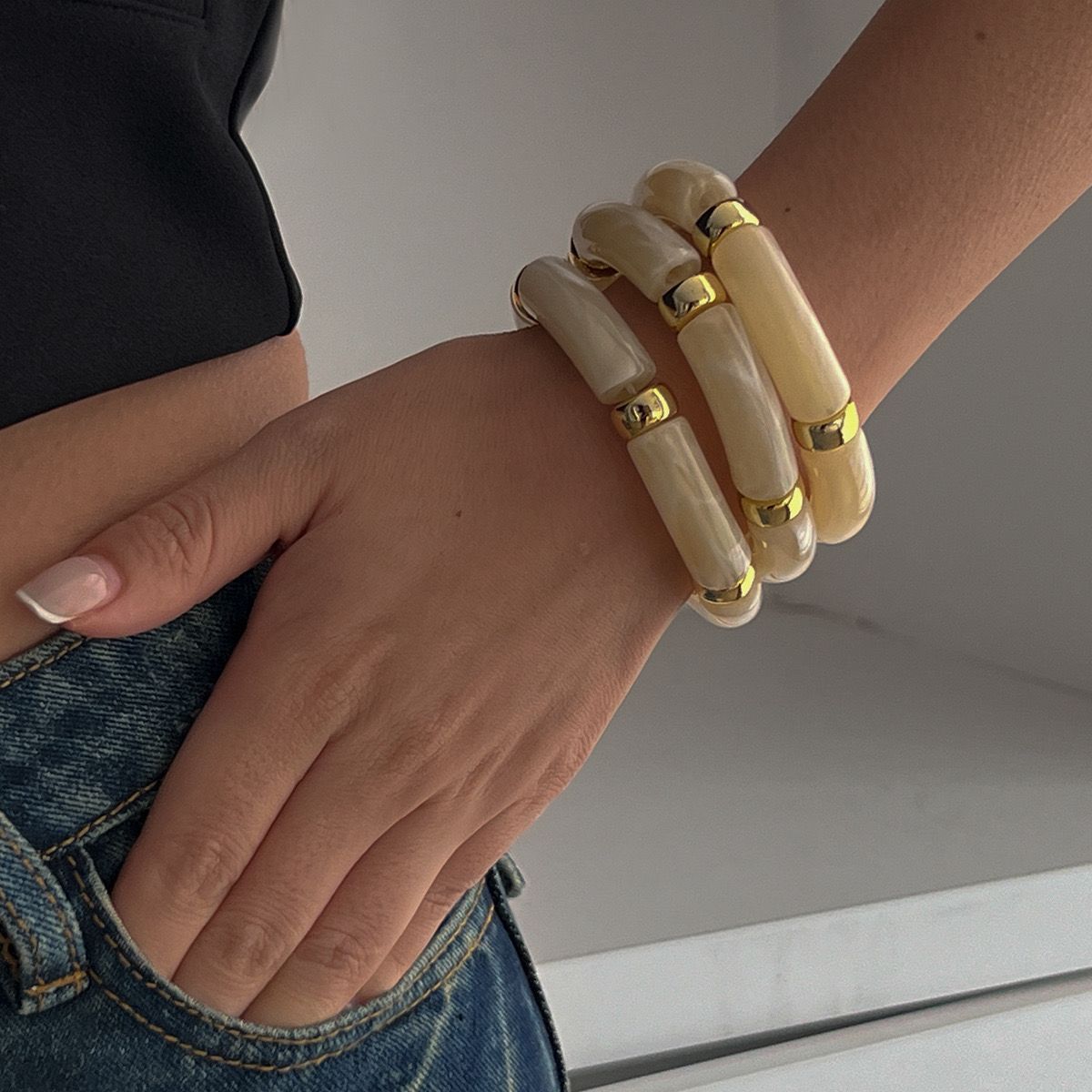 Retro Acrylic Bangles