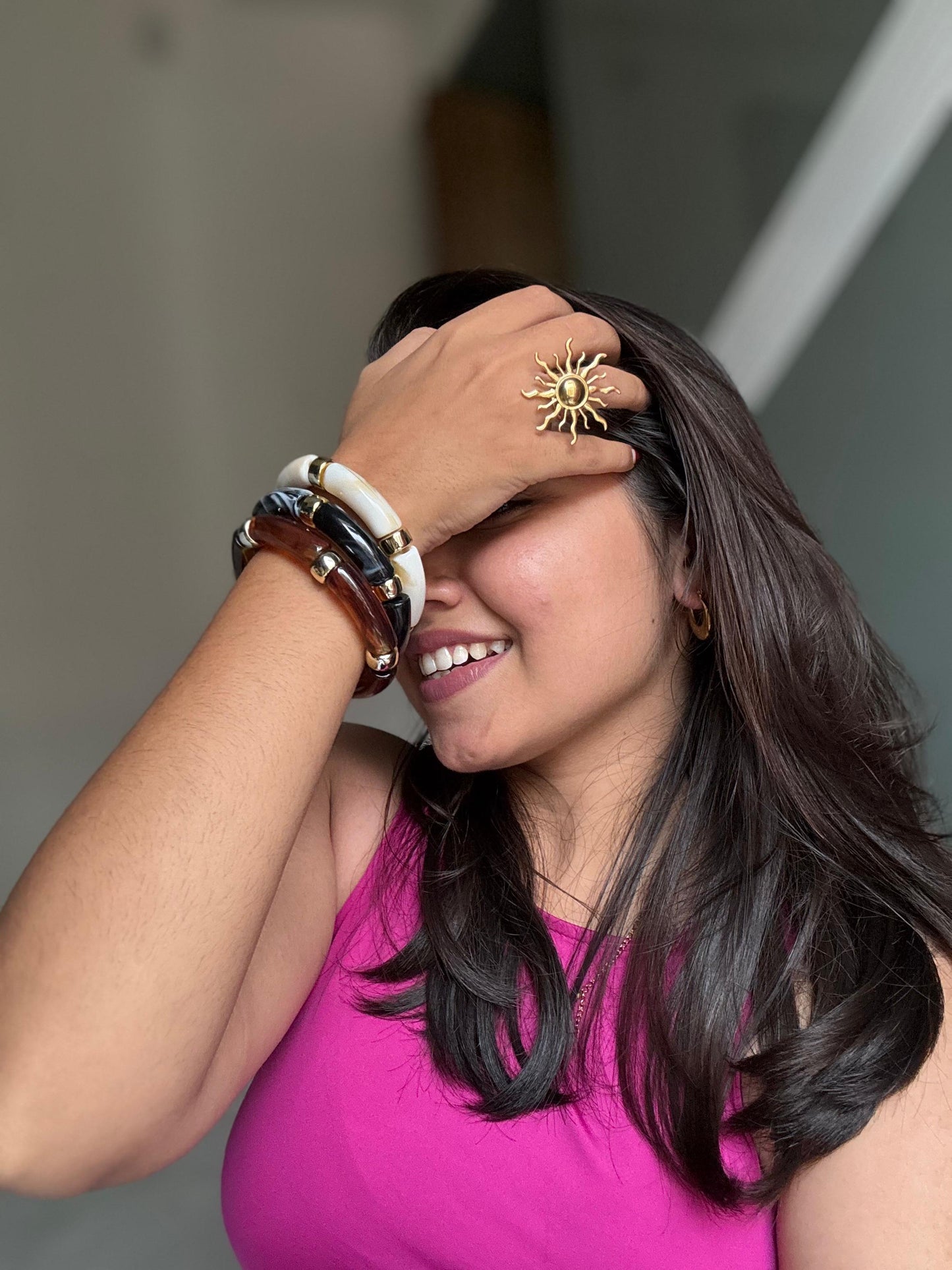 Retro Acrylic Bangles