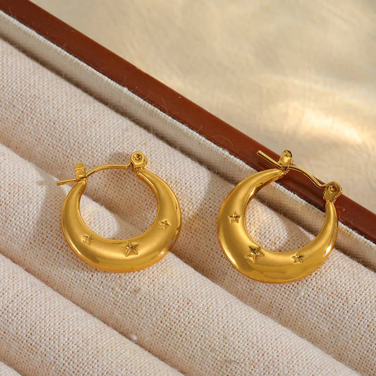 Lunar Glow Hoops