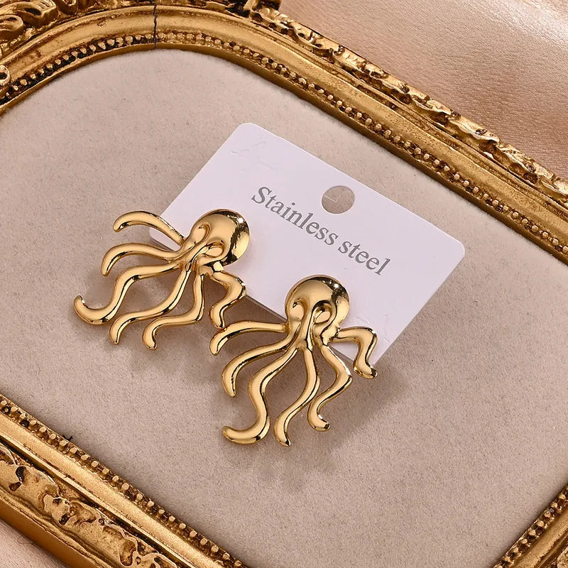 Octopus Earrings