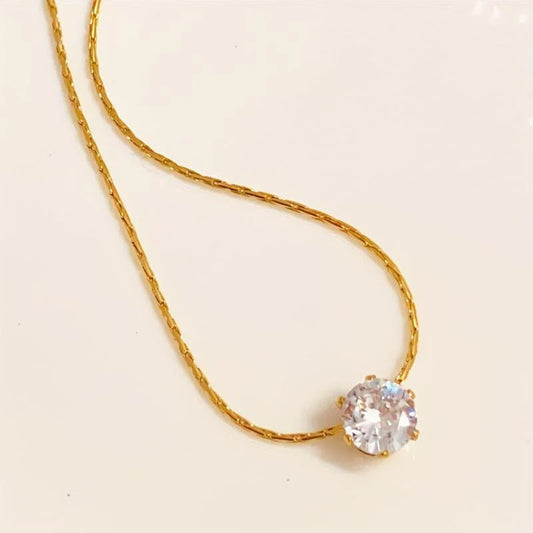 Radiance Solitaire Necklace