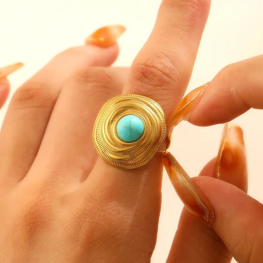 Aurora Turquoise Ring