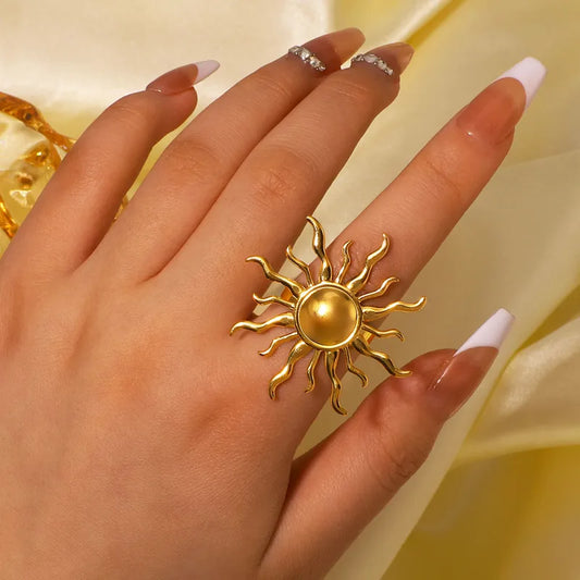 Sun Statement Ring
